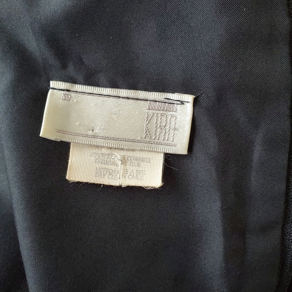 Kira | Colour block black dress - Size 6 sheath with sleeves - Picture 5 of 16